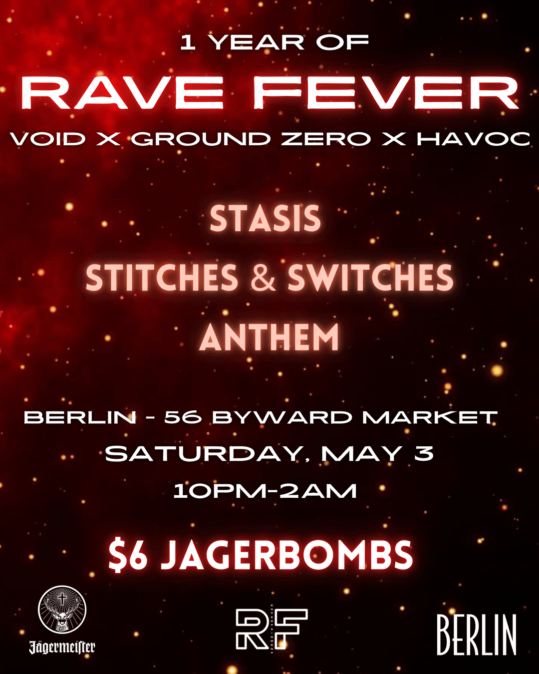 Fever Raves RAVE FEVER 1 YEAR ANNIVERSARY | Simpli